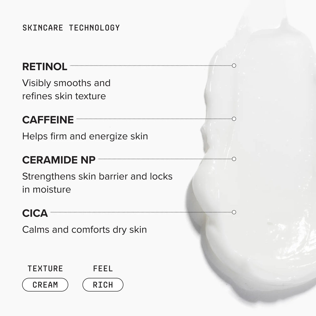 DRMTLGY Retinol Body Lotion 6 Oz with Shea Butter and Ceramides Skin Care Hydrating